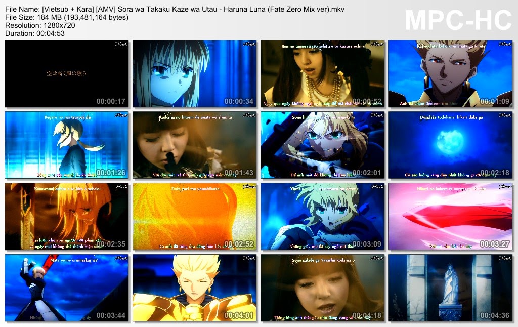 Mitsuki Yuki: [Vietsub + Kara] [PV+AMV] Sora wa Takaku Kaze wa Utau ...